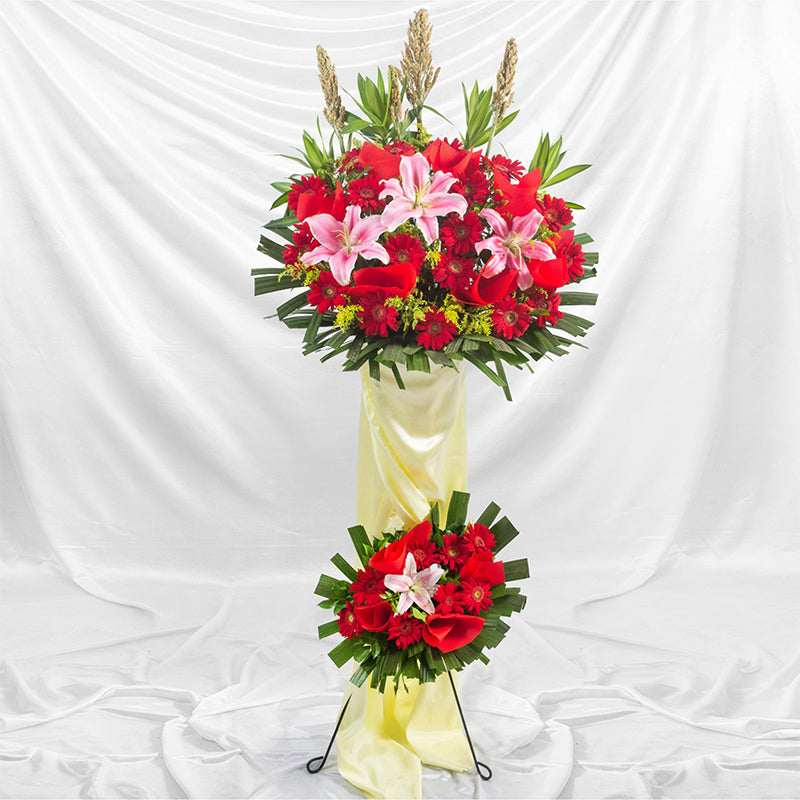 Standing Lily Flower Stand