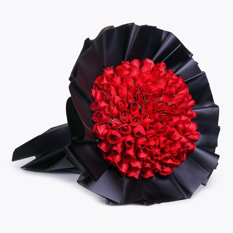 99 Red roses Midnight Edition