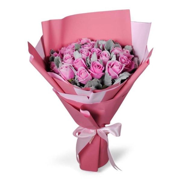 Pink Burst Flowers_Bouquet