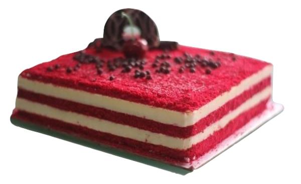 Red Velvet Cheese Cake Hamper_Cake